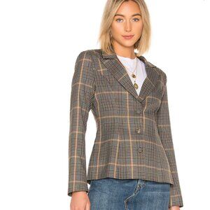 New Lovers + Friends Plaid Blazer